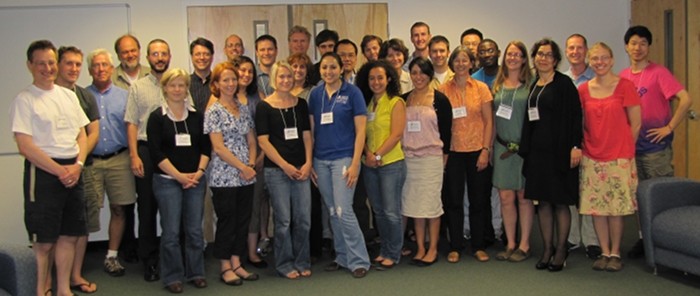 Group foto of NIMBioS workshop participants
